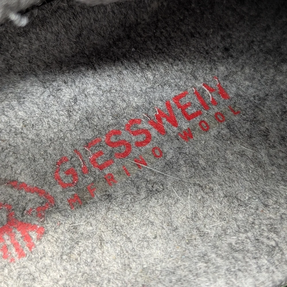 Giesswein Grey Wool Running Shoe 43